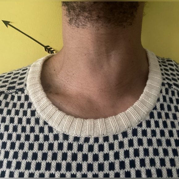 Jack Spade, Wool sweater with pattern, XXL - Picture 4 of 11